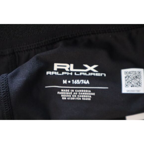 RLX Ralph Lauren Women Sz M Black Pickleball Tennis Golf Pleated Back Skort - Picture 4 of 11